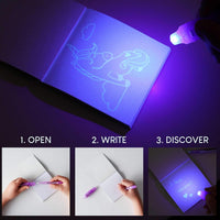BONNYCO Invisible Ink Pen and Notebook Pack of 16 Party Favors - Unicorns - Pack 32 - image 2