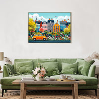 Funny Dog Pizza Jigsaw Puzzles, Food Kitchen - Small Town - image 3