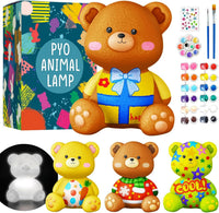Goodyking Paint Your Own Cat Lamp Kit - Bear 1pcs