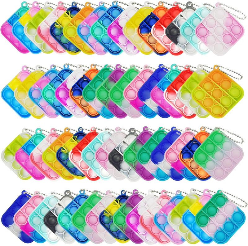 120Pcs Mini Pop Bubble Fidget Toys - 120pcs
