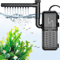 AQQA Submersible Aquarium Filter - S(158GPH-6W)