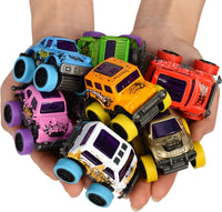 Neureyte 16-pack die-cast mini monster trucks with pull-back action - view 4