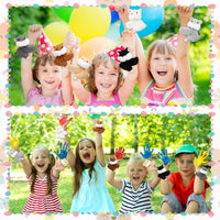 Liliful 8 Pack Kids Plush Gifts Stuffed Animal Slap Bracelets - Hamsters - image 4