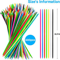 Pick Up Sticks - 240 Pieces Classic Pickup Sticks – Fun for Kids & Family - 600pcs - image 2