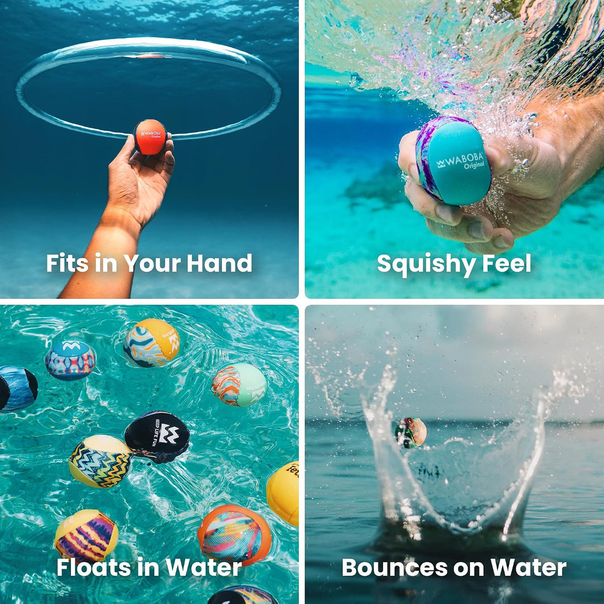Waboba Original Water Bouncing Ball - Zigzag - image 3