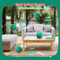 VangeBow Silent Indoor Soccer Ball for Toddlers - Christmas Tree - image 4