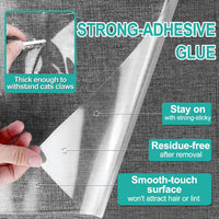 [Thicken Vinyl] Anti Cat Scratch Furniture Protector - image 3