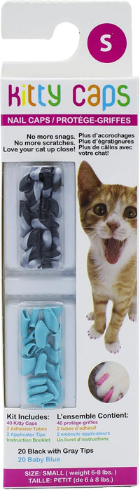 Kitty Caps Nail Caps for Cats, Safe - Small (6-8 lbs) / 1-Pack
