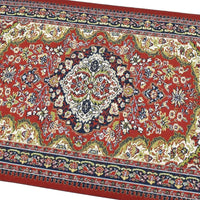 iLAND Dollhouse Rug 1/12 Scale Woven Miniature Carpet 2pcs Fragrance – Fun for Kids & Family - 2pcs Love - image 4
