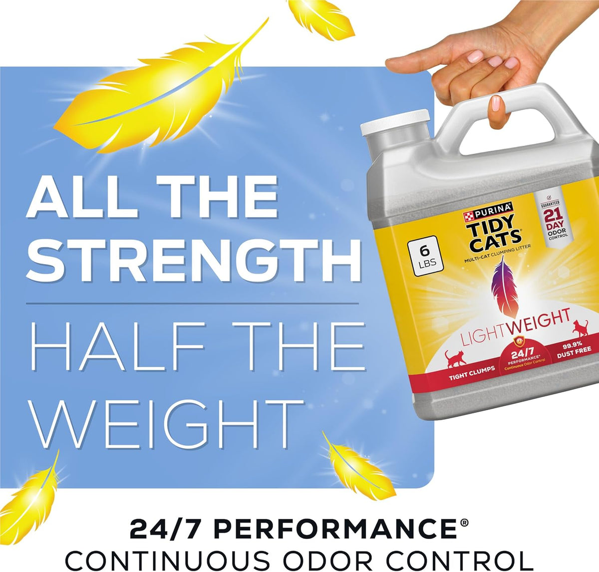 Purina Tidy Cats LightWeight 24/7 Performance Odor control - image 4