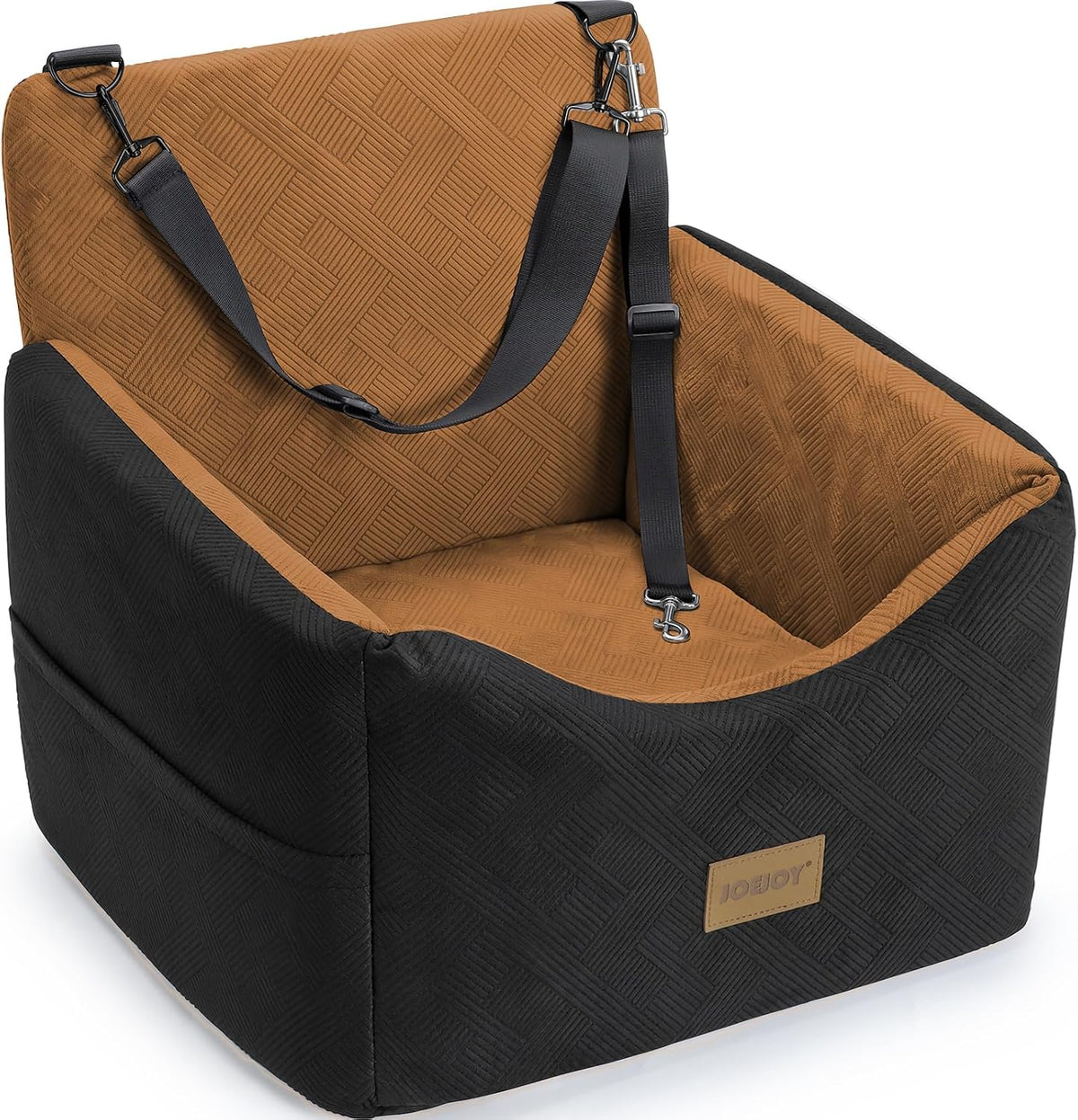 JOEJOY Dog Car Seats for Small Medium Dogs Under 35lbs - Brown / Small/Medium