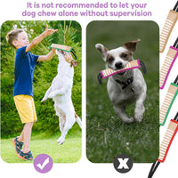 Kacctyen 4 Pack Jute Dog Tug Toys, 11.8" Tug of War Rope Toy - Vibrant / 4 - image 3