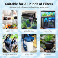Aquarium Filter Sponge Pad, Filter Media Foam Sponges, Filter Accessories for Fish Tanks and Ponds (18.5"x18.5"x0.8", 20PPI, 1 Pack)