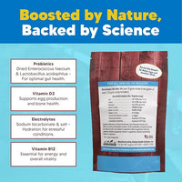Equerry's Flock PRO Chick Boost Probiotic - Probiotics, Vitamins, Minerals and Electrolytes for Chickens | Chicken Vitamins and Supplements for All Poultry - 8oz