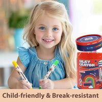 Lebze Washable Jumbo Crayons - 24 Colors - image 4