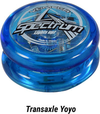 Yomega Spectrum – Light up Fireball Transaxle YoYo with LED Lights for Intermediate, Advanced - blue - image 2
