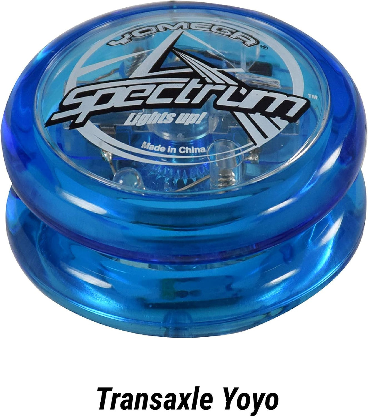 Yomega Spectrum – Light up Fireball Transaxle YoYo with LED Lights for Intermediate, Advanced - blue - image 2
