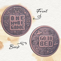 Ultimate Gamer Gift for Men - one more game coin 0712 - image 3