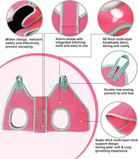 Kkiimatt Dog Grooming Hammock - XX-Small 4-8 LB/Pink - image 2