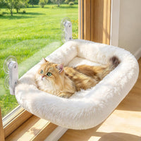 Foldable Cat Window Perch - White / 24''x18''