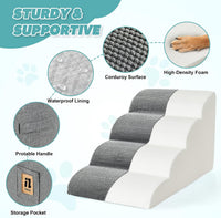 Dog Stairs for Small Dogs and Cats 11.8" H - 3-Step 11.8''H - image 2