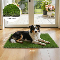 HEBE Fake Grass Turf Rug 20''x30'' - 20''x30'' - image 2