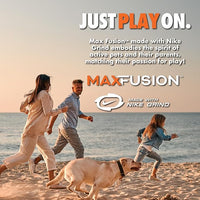 Max Fusion with Nike Grind, Arlee Meteor Dog Toy, Chew Toy for Play, Fetch, Tug, M