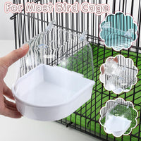 Honeydak 3 Pcs Bird Bath for Cage Parakeet Bath Hanging Box - Bright Colors - image 4