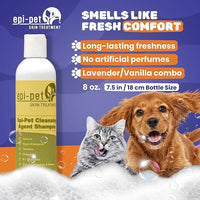 Cleansing Agent Pet Shampoo, 8 oz, White and Green (80518)
