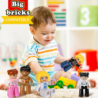 Mruikeny 12 Pieces Large Magnetic Figures for Kids Ages 3 4 5 6 7 8+ – Fun for Kids & Family - Blue - image 3