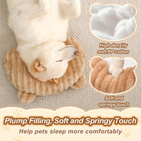 Dog Calming Pillow, Soft and Neck-Friendly - Large ( 14" × 9" ) / Coffee - image 4