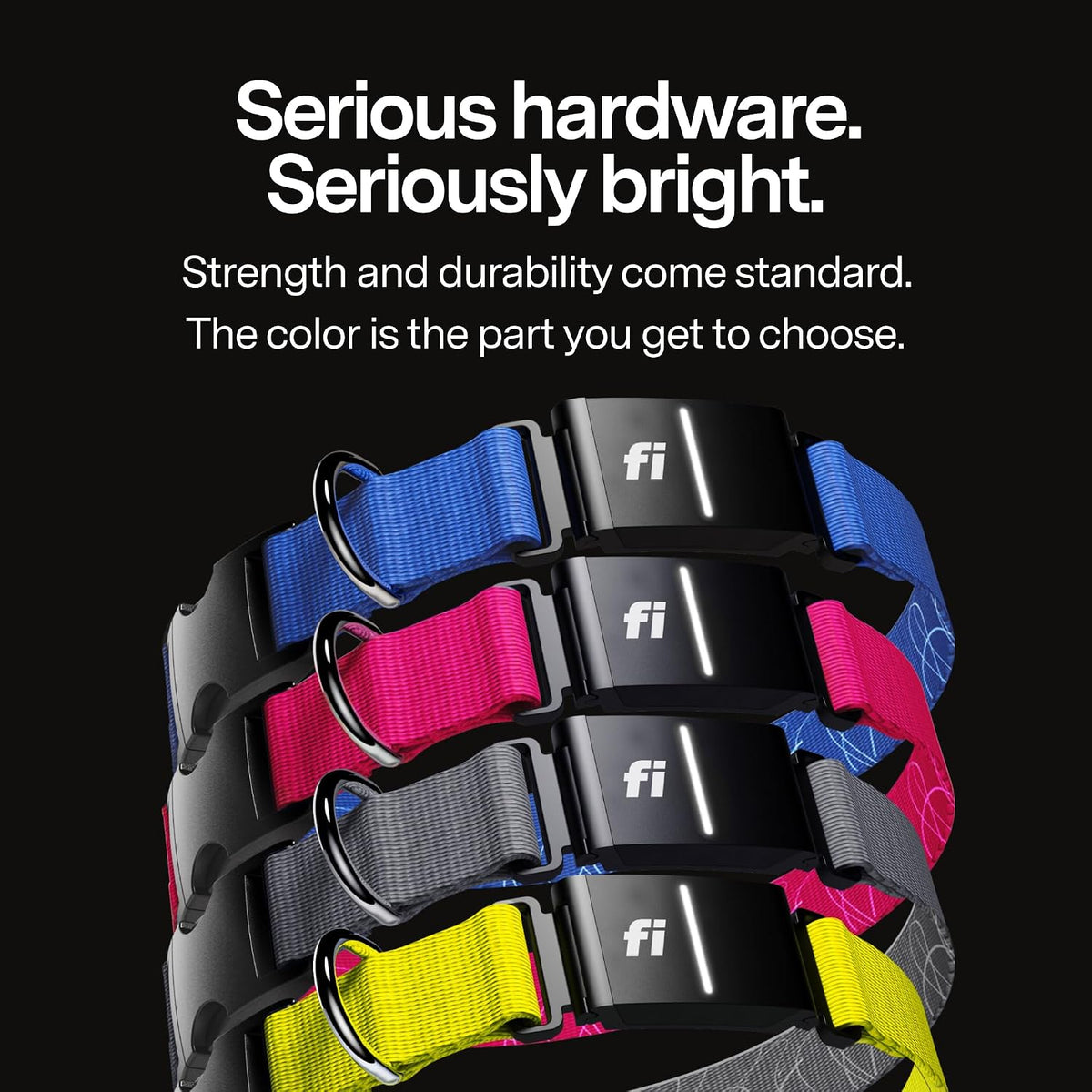 Fi Series 3+ GPS Dog Collar & Tracker, Membership Required - Yellow / Small - image 3