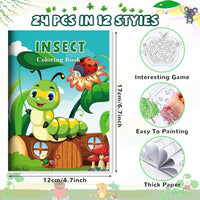 BenLouis Mini Coloring Books Bulk for Kids Ages 4-8-12 （24pcs Classic） – Fun for Kids & Family - 24 / Colorful - image 2