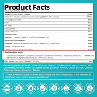 Dog Skin & Allergy Chews - Dog Probiotics for Sensitive Skin Health Support - Allergy Relief - Support Seasonal Allergies, Immune & Gut & Digestive Health Supplement - Beef Flavor - 90 Count