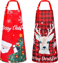 PASHOP rainbow unicorn kids apron 2 pack with front pockets in waterproof polyester - view 3