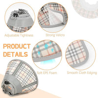 Cat Cone Collar Soft, Cat Recovery Collar for Large Medium Small Cats Kittens, Pet Cone Alternative After Surgery