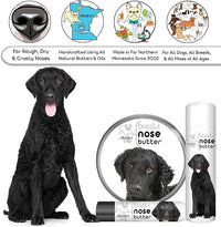The Blissful Dog Curly-Coat Retriever Unscented Nose Butter, 0.50-Ounce