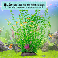 Aquarium Plastic Plants Extra Large Aquarium Plant 20.4-inch Tall - C / 20.4 in - image 4