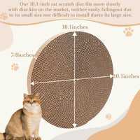Round Cat Scratcher Replacement Pads -Circle Cat Scratcher Pad - image 2