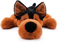 WEIGEDU floppy stuffed dog plush, 20 inch brown puppy with soft plush fur - view 11