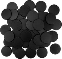 FIGURESLAB 100 black textured plastic miniature bases in 7 sizes - view 5