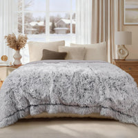 Luciphia Calming Waterproof Dog Blanket - Mist Grey / 60"x80"