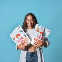Tofu Cat Litter Natural Clumping Tofu Cat Litter 5.5lb/88oz 5 Scents (Watermelon + Wonder Litter, 2 Pack)