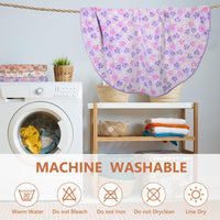 4 Pack Washable Whelping Pad Whelping Supplies Absorbent Reusable - Bright Color / 32 Inch - image 3