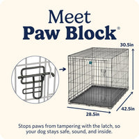 LifeStages by MidWest 36-Inch Double Door Crate, M-L Breeds - Single Door / Fits 42-inch Crate - image 4