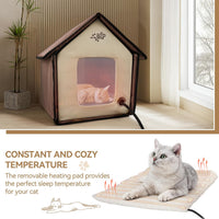 ALL FOR PAWS Heated Cat Bed Indoor - Heated Cat House - image 4