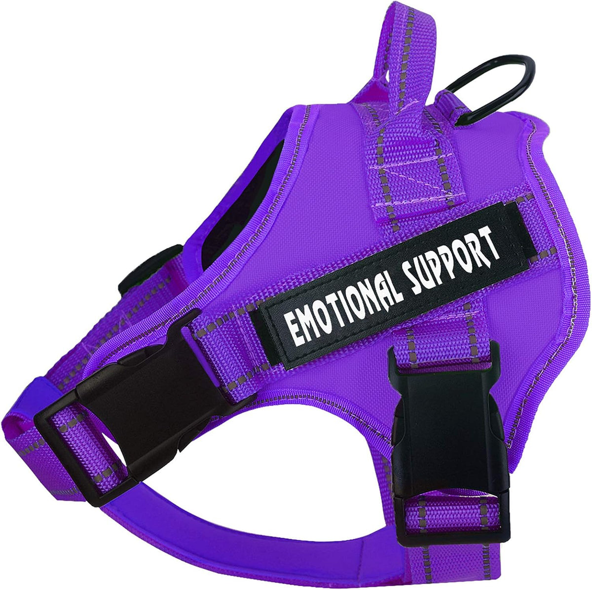 voopet Service Dog Harness, Emotional Support Pet Vest Harness - Medium (Pack of 1) / Purple