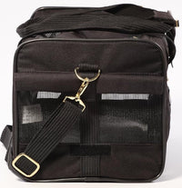 Sherpa Delta Airlines Travel Pet Carrier, Airline Approved & Guaranteed On Board - Black, Medium