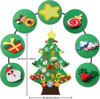 Felt Christmas Tree for Toddlers - Large-3.6FT - image 3