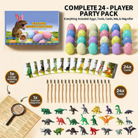 24 Dinosaur Eggs Dig Kit Toys for Kids - 24 Dinosaur Eggs(Colorful) - image 2